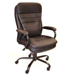 Find new padded leather executive office chair at outlet prices at Office Furniture Outlet