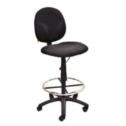 Find new cloth computer stool no arms at outlet prices at Office Furniture Outlet