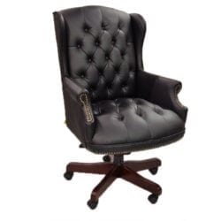 Find new leather rolling office chair at outlet prices at Office Furniture Outlet