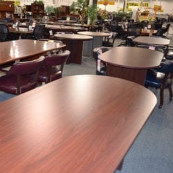 Find new oval conference room table 5 at outlet prices at Office Furniture Outlet