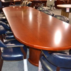 Find new oval conference room table 4 at outlet prices at Office Furniture Outlet