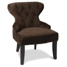 Find Office Star Ave Six CVS26-C12 Curves Hour Glass Chair in Chocolate Velvet near me at OFO Orlando