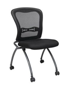 Find Office Star Pro-Line II 84220-30 Deluxe Armless Folding Chair With ProGrid® Back