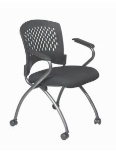 Find Office Star Pro-Line II 84330-30 Deluxe Folding Chair with Ventilated Plastic Wrap Around Back