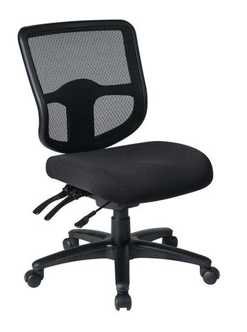 Find Office Star Pro-Line II 98341-30 Ergonomic Task Chair with ProGrid® Back and Ratchet Back Height Adjustment without Arms near me at OFO Orlando