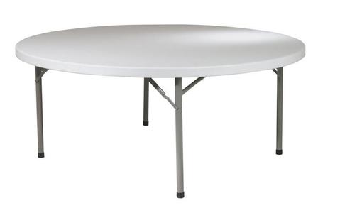 Find Office Star Work Smart BT71Q 71" Round  Resin Multi Purpose Table near me at OFO Orlando