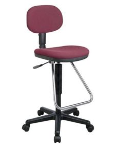 Find Office Star Products DC430-B Economical Chair with Chrome Teardrop Footrest near me at OFO Orlando