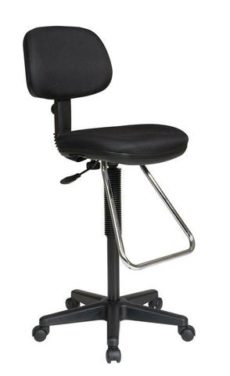 Find Office Star Products DC430-R Economical Chair with Chrome Teardrop Footrest near me at OFO Orlando