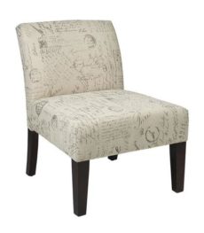 Find Office Star Ave Six LAG51-S13 Laguna Accent Chair in Script near me at OFO Orlando