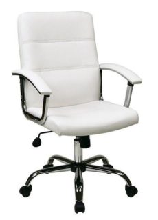 Find Office Star Ave Six MAL26-WH Malta Office Chair in White near me at OFO Orlando