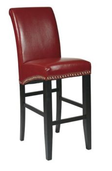 Find Office Star OSP Designs MET8730RD 30" Parsons Barstool near me at OFO Orlando