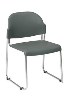 Find Office Star Work Smart STC3030-2 4 Pack Stack Chair with Plastic Seat and Back near me at OFO Orlando