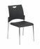 Find Office Star Work Smart STC8300C28-3 Straight Leg Stack Chair with Plastic Seat and Back. Black. 28 Pack. Ships with Dolly. near me at OFO Orlando