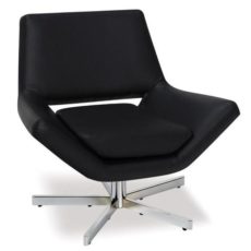 Find Office Star Ave Six YLD5130-B18 Yield 31" Wide Chair in Black Faux Leather near me at OFO Orlando