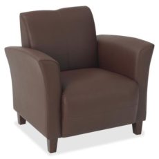 Find Office Star OSP Furniture SL2271EC6 Wine  Eco Leather  Breeze Club Chair with Cherry Finish Legs. Rated for 300 lbs of distributed weight.. Shipped Semi K/D. near me at OFO Orlando