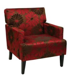 Find Office Star Ave Six CAR51A-G14 Carrington Arm Chair in Groovy Red near me at OFO Orlando