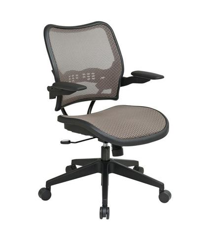 Find Office Star Space Seating 13-88N1P3 Deluxe Latte AirGrid® Seat and Back Chair with Cantilever Arms near me at OFO Orlando