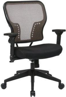 Find Space Seating 213-38N1F3 Latte Air Grid¨ Back and Padded Mesh Seat Chair with 2-to-1 Synchro Tilt Control near me at OFO Orlando