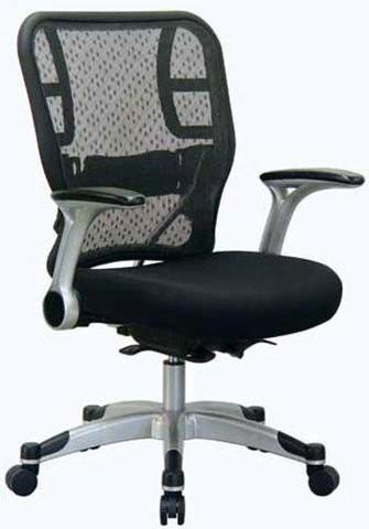 Find Office Star Space Seating 215-3R2C62R5 Deluxe R2 SpaceGrid® Back Chair With Mesh Seat