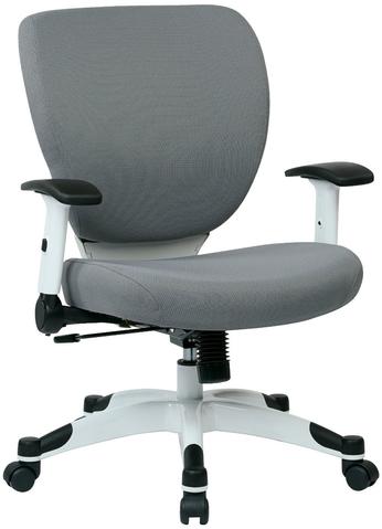 Find Space Seating 5200W-5811 Managers Chair with Padded Mesh Seat and Back