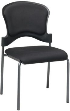 Find Office Star Pro-Line II 82720-30 Titanium Finish Armless Visitors Chair and Upholstered Contour Back near me at OFO Orlando