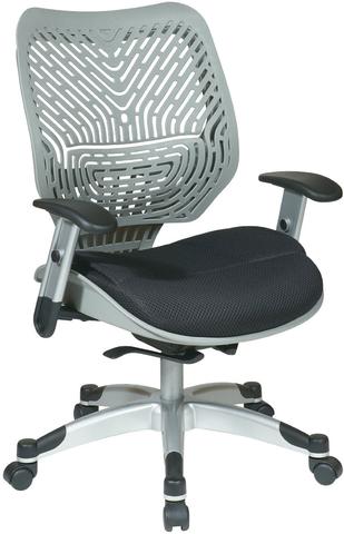 Find Office Star Space Seating 86-M34C625R Unique Self Adjusting SpaceFlex® Fog Back and Raven Mesh Seat Managers Chair near me at OFO Orlando