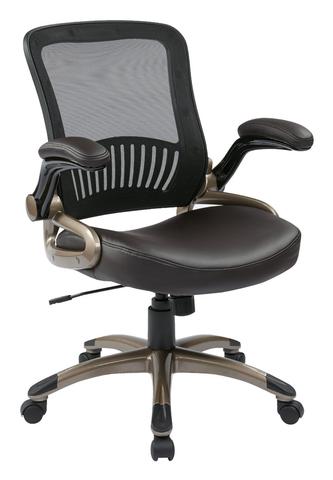 Find Work Smart EM35201-EC1 Screen Back and Eco Leather Seat Managers Chair near me at OFO Orlando