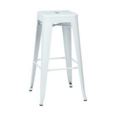 Find Work Smart / OSP Designs PTR3030A2-11 30" Steel Backless Barstool (2-Pack) (White) near me at OFO Orlando