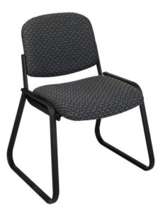 Find Work Smart V4420-75 Deluxe Sled Base Armless Chair with Designer Plastic Shell near me at OFO Orlando