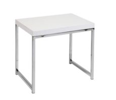Find Office Star Ave Six WST09-WH Wall Street End Table in White near me at OFO Orlando