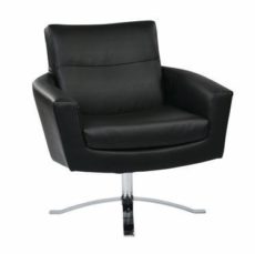 Find Ave Six NVA51-B18 Nova Chair With Black Faux Leather By Ave 6 near me at OFO Orlando