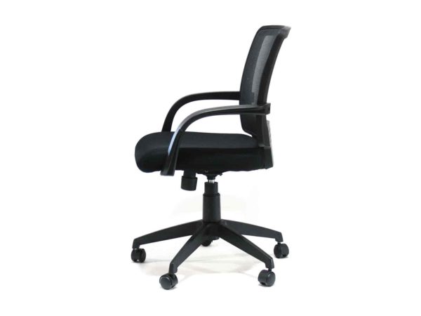 Black Sit On It Chair in Black at Office Furniture Outlet