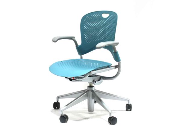 Office Furniture Outlet new Herman Miller Caper Blue Chair