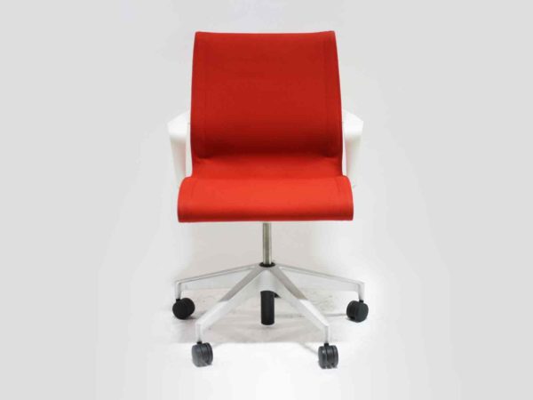 Find used Herman Miller red Setu chairs at Office Furniture Outlet