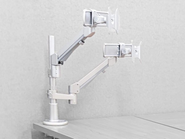 Office Furniture Outlet Used Dual Monitor Arm. ESI Ergonomic Solutions