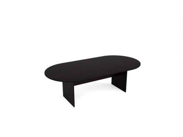 71 Racetrack Conference Table in Espresso at Office Furniture Outlet