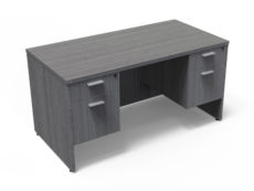 Find used KUL 30x60 desk w/ 2bf ped (gry)s at Office Furniture Outlet