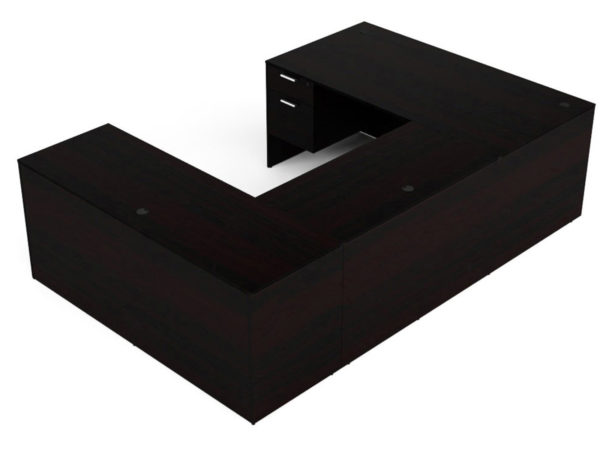 Find used KUL 71x108 u-shape desk w/ 2bf ped (esp)s at Office Furniture Outlet