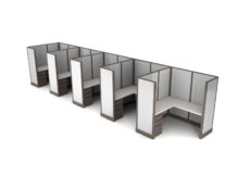 Buy new 5x5 5pack inline cubicles by KUL at Office Furniture Outlet - Orlando