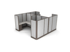 Buy new 5x5 4pack collaborative cluster cubicles by KUL at Office Furniture Outlet - Orlando