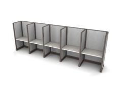 Buy new 36W 5pack inline cubicles by KUL at Office Furniture Outlet - Orlando