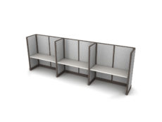 Buy new 60W 3pack inline cubicles by KUL at Office Furniture Outlet - Orlando