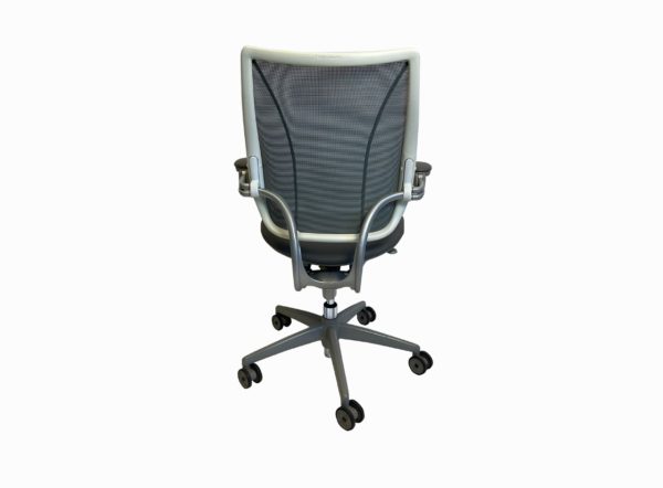 Reupholstered gray Humanscale Liberty Task Chairs in-stock at OFO Orlando FL